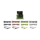 Laser Striped Acrylic Reading Glasses
