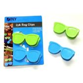 Wholesale 2 Pack Novelty Snack Clips Sunglasses
