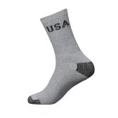 Men's Usa Sports Crew Socks Size 10-13