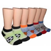 Boys Soccer, Basketball, Baseball Low Cut Ankle Socks