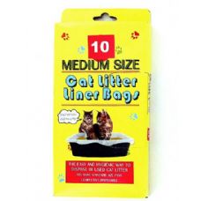 10 Pack Litter Box Liner Bags