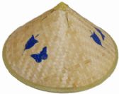 Large Pointed Bamboo Hat