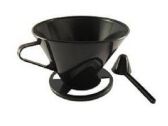 Gourmet Single Cup Pour Over Coffee Brewer Dripper With Coffee Scoop Included