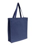 Promotional Canvas Shopper Tote Navy