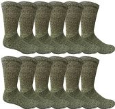 12 Pairs Value Pack Of Wholesale Sock Deals Mens Ringspun Cotton 2tone Twisted Socks, Black