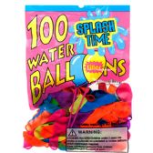 Assorted Water Balloon With Filler In Pegable Pp Bag