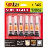 6 Pack Xtratuff Super Glue