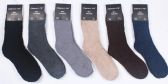 Wholesale Footwear Mens Solid Color Fuzzy Socks