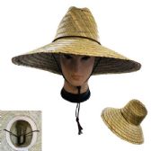 Straw Hat With Large Brim