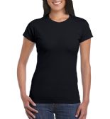 Women's Gildan Black T-Shirt, Size Large