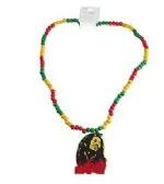 Bob Marley Rasta Color Necklace