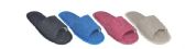 Wholesale Footwear Women's Open Toe Slippers In Assorted Solid Colors
