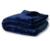 Oversized Mink Touch BlanketS- Navy Color