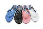 Wholesale Footwear Butterfly Print Women Flip Flops