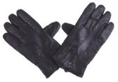 Men's Black Leather Glove