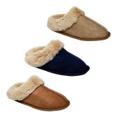 Wholesale Footwear Women's Plush Fur Lined House Slipper