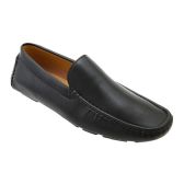 Wholesale Footwear Mens Loafer Driver Shoes In Black