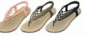 Wholesale Footwear Women T Strap Summer Sandals Beach Platform Beads Flip Flops Thong Flat Shoes