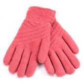Ladies Fur Lined Knitted Glove