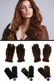 Fashion Gloves In Black And Brown