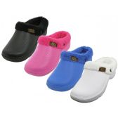 Wholesale Footwear Women's Cotton Terry Lining Insole Soft Clogs