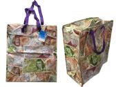 Mexican Peso Shopping Bag With Zipper