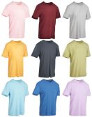 Yacht & Smith Mens Assorted Color Slub T Shirt With Pocket - Size xl
