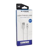 Travel Size Lightning Sync & Charge Cable For Iphone/ipad - 4 Ft.