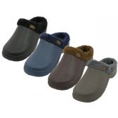 Wholesale Footwear Men's Cotton Terry Lining Insole Soft Clogs