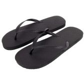 Wholesale Footwear Men's Flip Flops Black