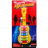 10" Xylophone On Blister Card, 2 Assrt Clrs