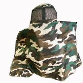 Camo Fishing Sun Hat With Neck Cover
