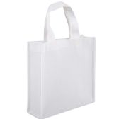 13x12 Medium Grocery Bag White