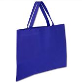 19 X 15 Large Tote Bag Blue