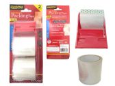 2pc Clear Packing Tape With Dispenser