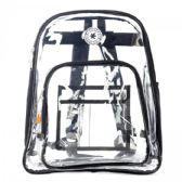 Deluxe See Through Clear Backpack