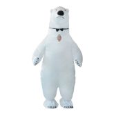Polar Bear Inflatable Multi Use Costume Blow Up Costume for Cosplay Party