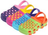Wholesale Footwear Girl's Bubble Clogs - Assorted Colors