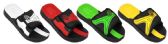 Wholesale Footwear Boy's Velcro Slide Sport Sandals w/ Futuristic Design