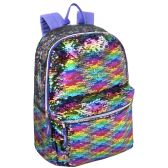 17 Inch Rainbow Colored Sequin Backpack