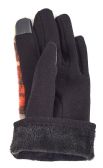 Grid Fleece Gloves