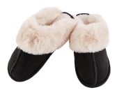 Wholesale Footwear Mens Warm Slipper With Fur