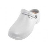 Wholesale Footwear Women's Sport Close Toe Rubber Nursing Clogs In White