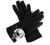 Ladies Leather Winter Gloves
