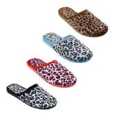 Wholesale Footwear Women's Leopard Slipper