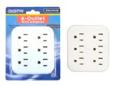 Outlet Adapter, White Color