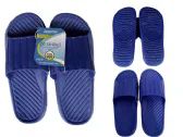 Wholesale Footwear Men's Eva Sandals Size 41-44 Slippers Grey Blu