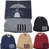Gk Thermal Two Zone Fur Lining Hat Retail Packaging Mix Colors