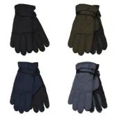 Men's Winter Ski Gloves With Fleece Linning Inside Mix Colors