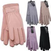 Touchscreen Fashion Gloves Style Fur Linning Mix Colors
